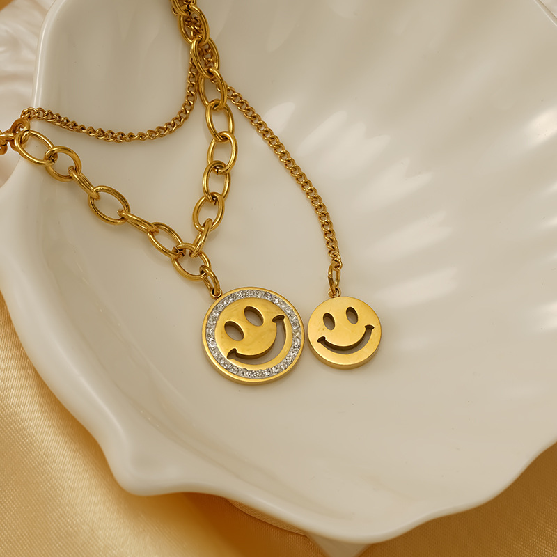 brand necklace hip-hop style