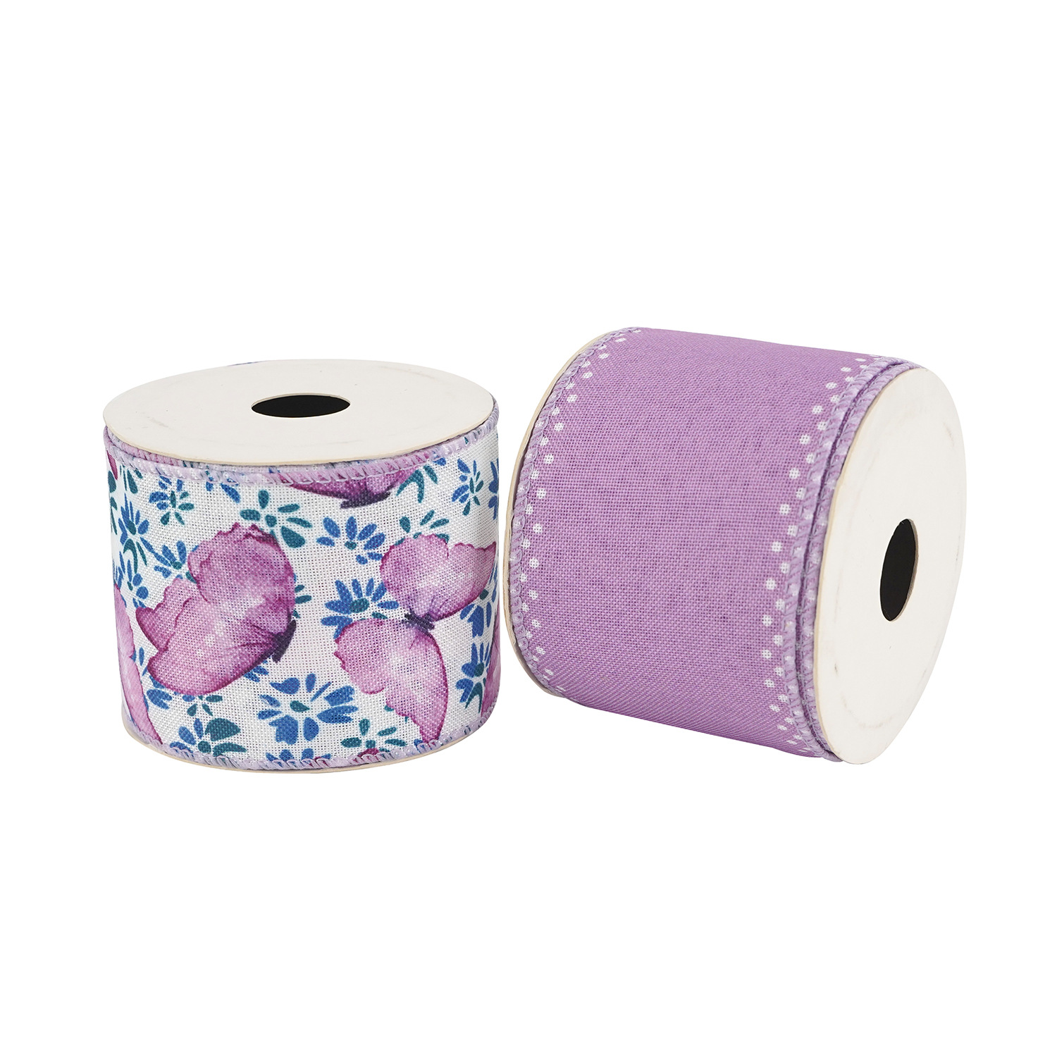 Cintas de borde de alambre personalizadas de verano arco temático Cintas de caucho imitación de cáñamo cintas de decoración de embalaje de regalos cintas de color