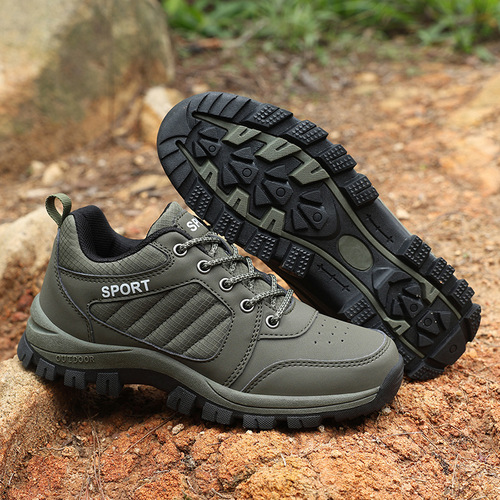 Women's Outdoor Hiking Shoes, Slip-Resistant and Durable Trekking Shoes, Lightweight and Breathable Casual Shoes, Soft Sole Sports Shoes for Women, Flat Heel and Wear-Resistant