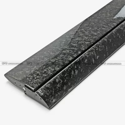 Suitable for Nissan Skyline R33 Fixed wind wing - black-flower-forged-pattern