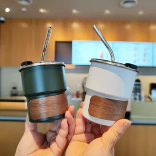 304不锈钢咖啡杯简约啤酒杯野营户外单层杯子露营杯礼品批发300ml