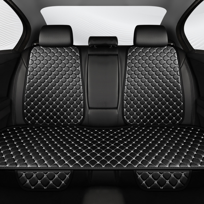 Cojín de asiento de automóvil transfronterizo, cojín de asiento de cuero de tres piezas, cojín de asiento de automóvil de cuero, asiento de automóvil general