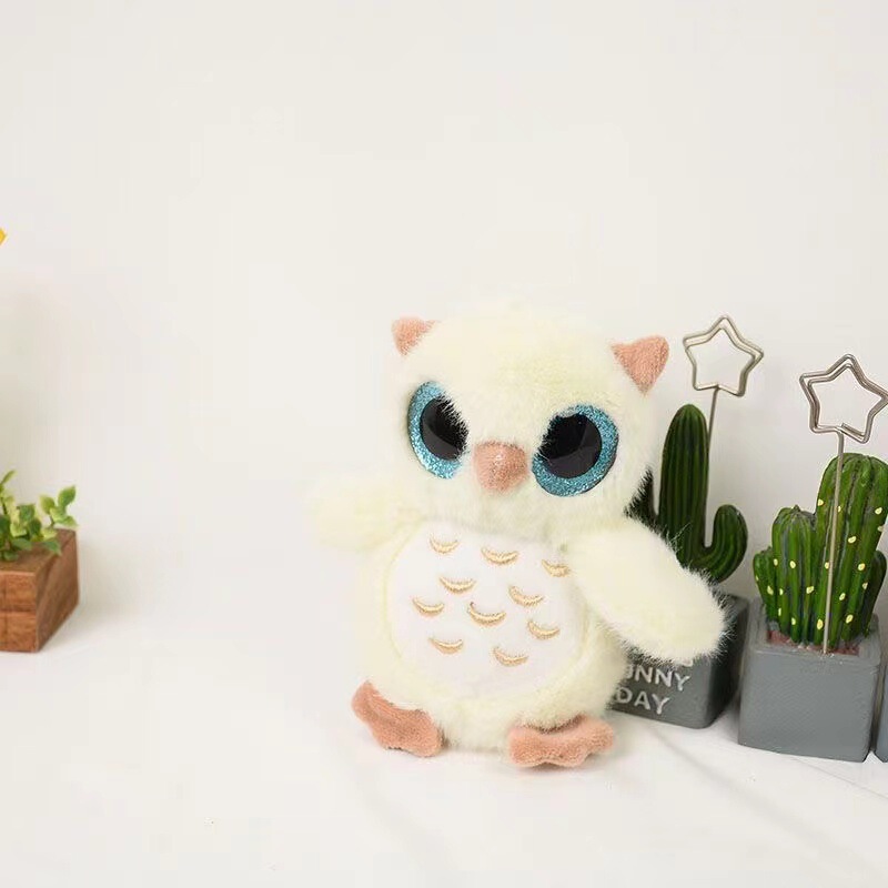 かわいいフクロウのぬいぐるみのぬいぐるみの小鳥のぬいぐるみのペンダントのキーホルダーのかばんのペンダントのカップルのペンダントの卸売り|undefined
