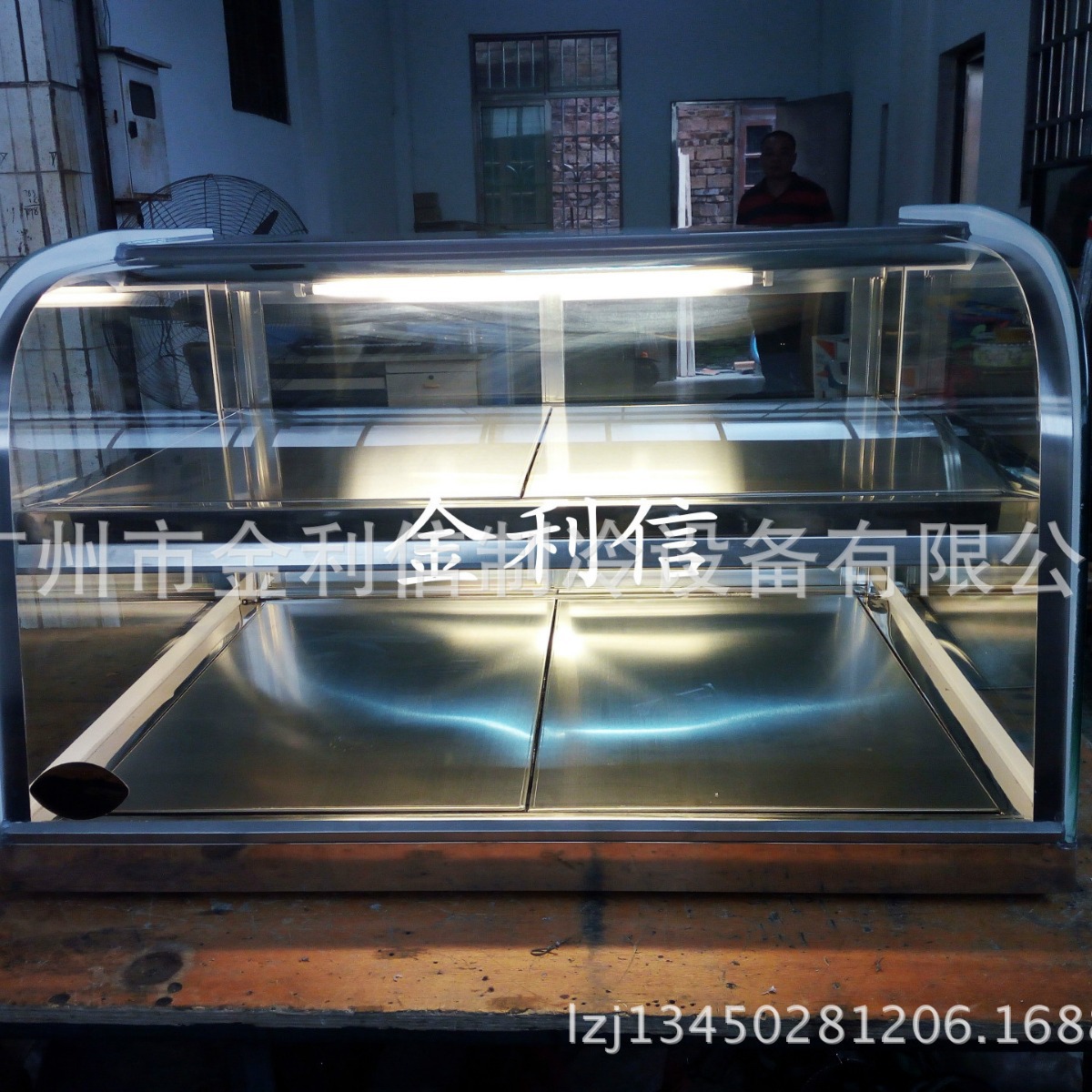 金利信牌双层双温双控熟食香菇面包油条保酥柜汉堡加热柜