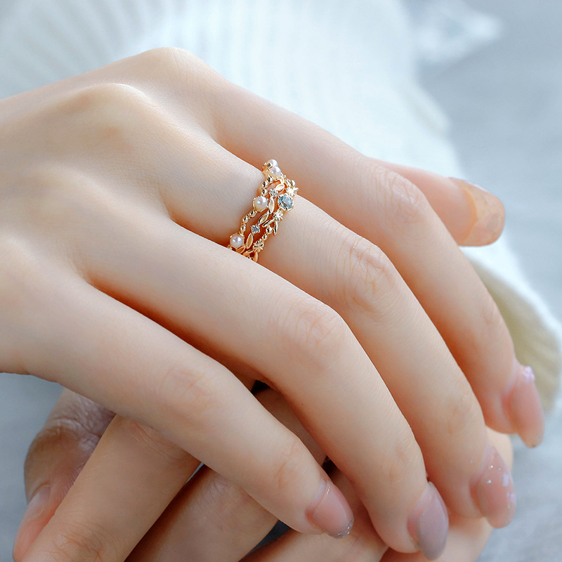 1 Piece Quantity Holiday, Daily Occasion 925 Sterling Silver Zircon Solid Color Rings