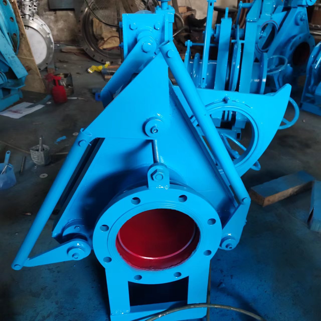 手动涡轮推杆式盲板阀碳钢 过煤气盲板阀 工厂直销专用发票