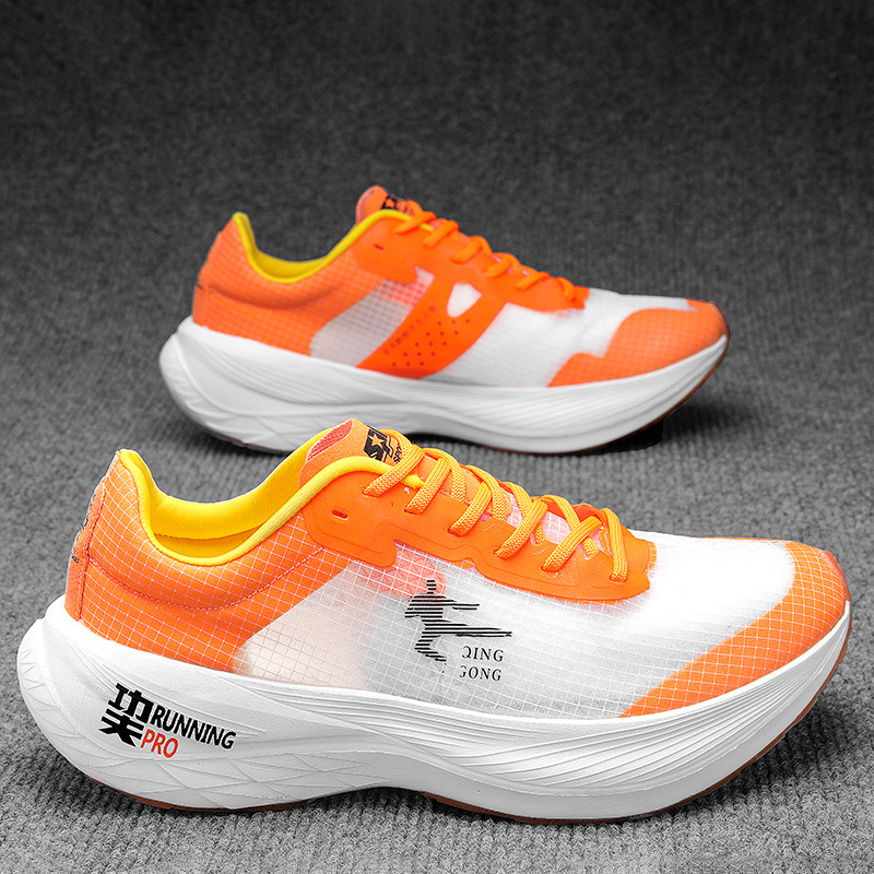 Shock-absorbing breathable lightweight running sneakers for students