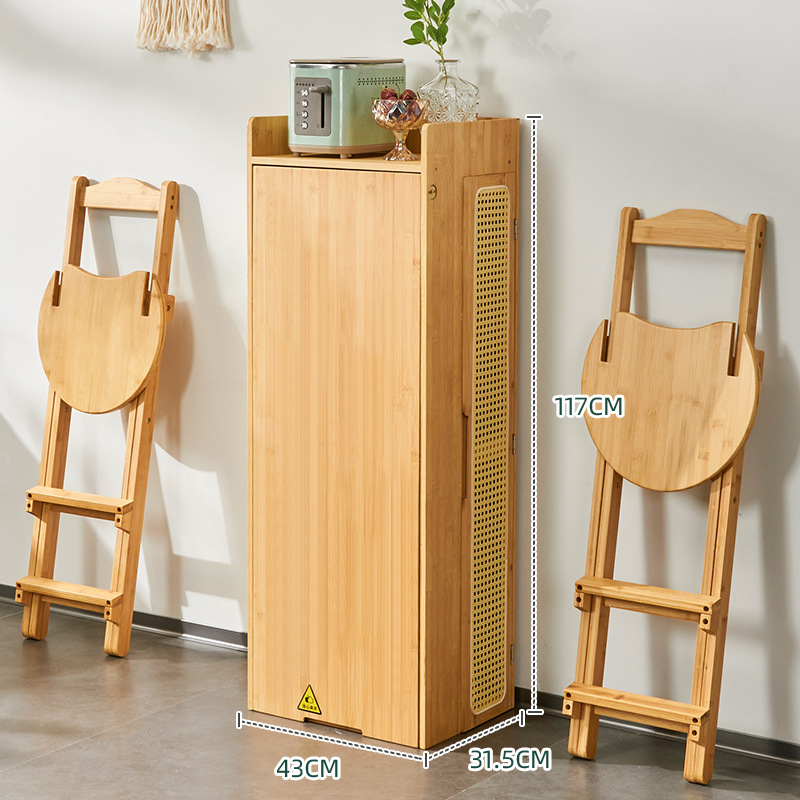 Mesa de Bar plegable de madera maciza de estilo japonés, gabinete de comedor de ratán Partición doméstica integrada mesa de comedor multifuncional mesa de isla retráctil