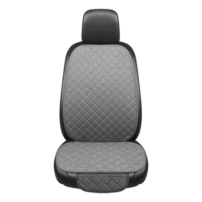 Universal seat cover – Five-Seat Backrest, No Binding, Non-Slip - seat-backrest-elegant-gray-linen