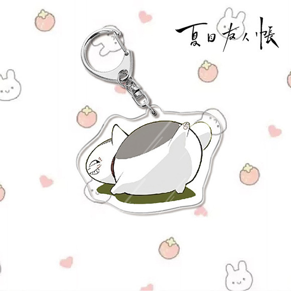 夏目友人帳 夏目貴志 猫先生 斑夏目玲子 周辺ギフト ペンダント アクリルキーホルダー|undefined