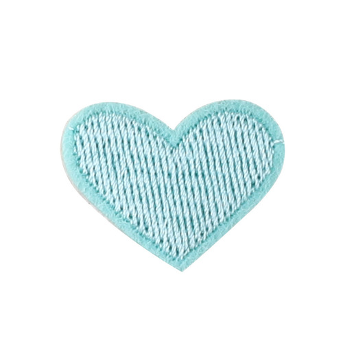 Computer embroidery label cartoon cute little love embroidery sticker badge label clothing and hat accessories handmade DIY self-adhesive cloth sticker