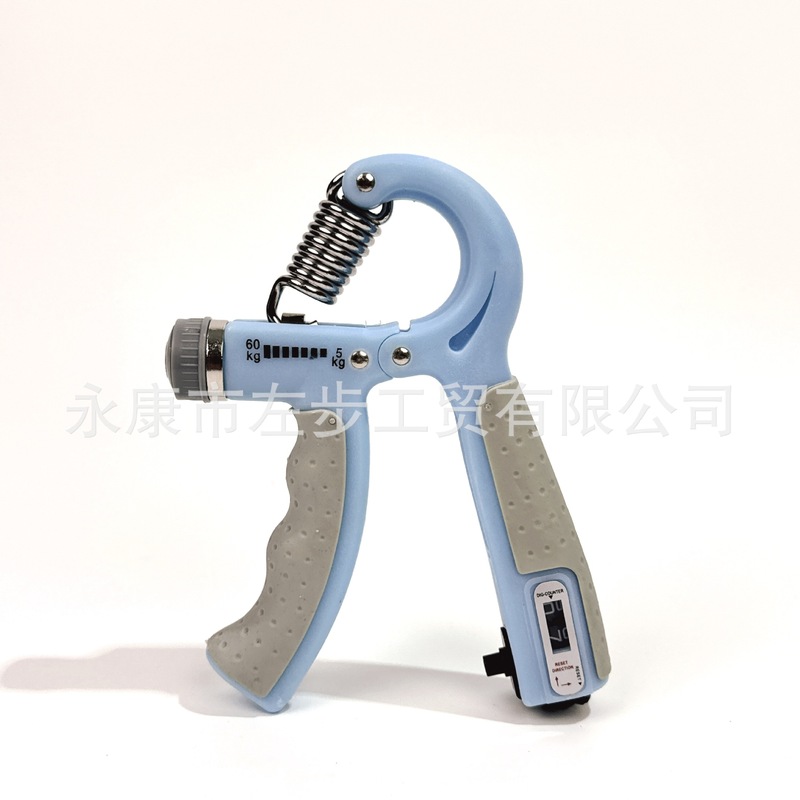 5-60KG計数調整可能握力器男女練習手力腕力指力器フィットネス器材TPEゴム|undefined