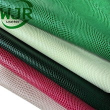 人造PU合成革 水晶小蜥蜴纹pu皮料 箱包沙发鞋材珠宝盒蜥蜴纹面料