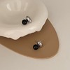 Advanced small design retro earrings from pearl, 2023 collection