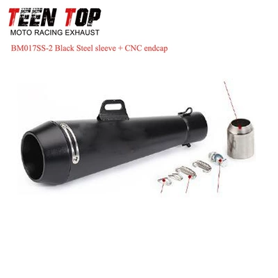 Steel Large Displacement Exhaust – Exhaust manifold - black-low-hanging-ears