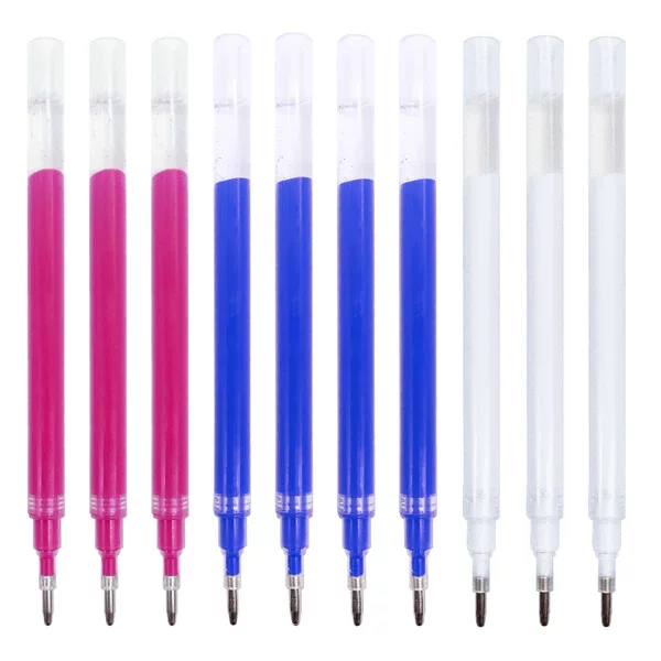 5.0/4.0 Extra Thick Wholesale Hot Erasable High Temperature Vanish Pen Hot Vanish Refill Garment Leather Thick Rod
