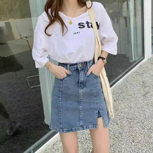 Final Sale Women's Clothing Mixed Batch Denim Shorts Women 2025 Summer New High-Waisted Slimming Shorts Skirt