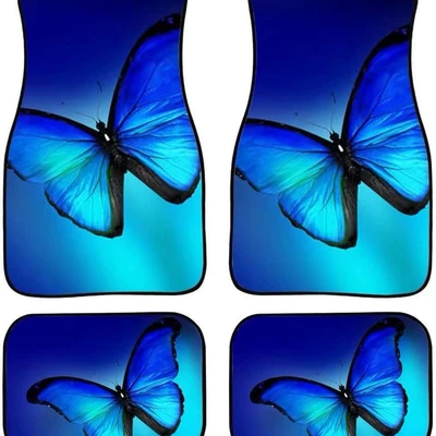 Avtomobil döşəmə paspasları — a generation of hair - car-floor-mats-31-3545-4868cm-two-pairs-of-a-total-of-four-pieces