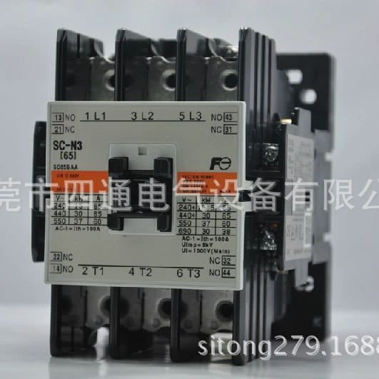 Новый оригинальный Fuji трехфазный контактор переменного тока SC-N3 220V 110V 24V380V 30KW