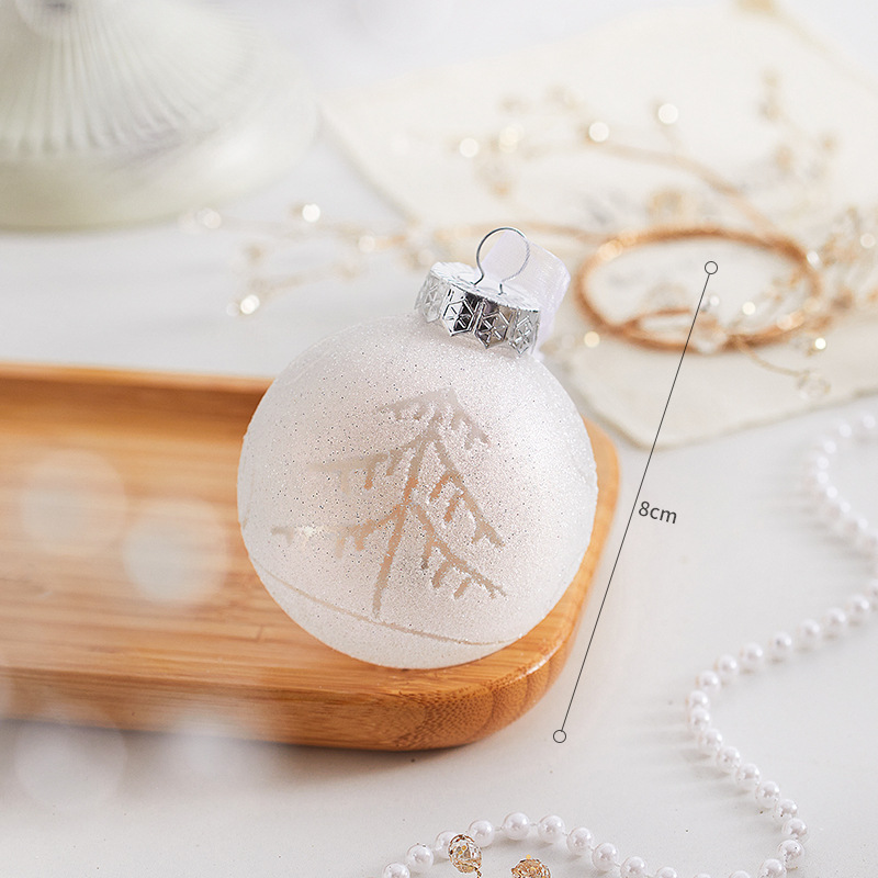 Colgante de Navidad decoración árbol de Navidad hecha a mano DIY decoración escena diseño pequeño regalo atmósfera colgante bola de Navidad