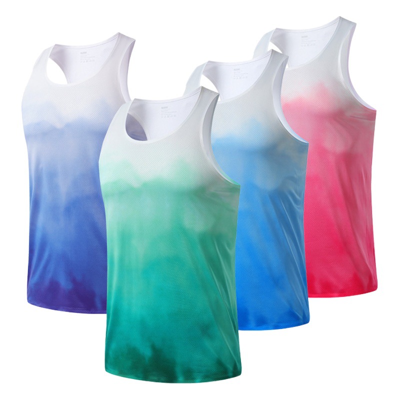 Summer Marathon advanced quick-drying racing vest fitness vest track and field training clothes sports breathable sleeveless top