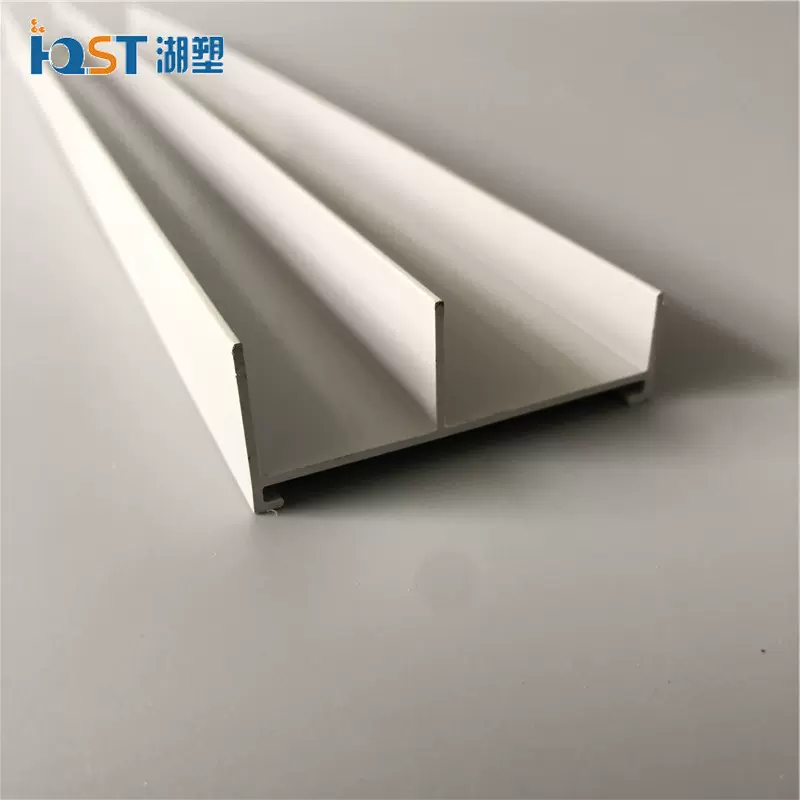 定制开模PVC挤塑异型材 塑料条 塑料滑轨 U型槽 各类异型卡条卡槽