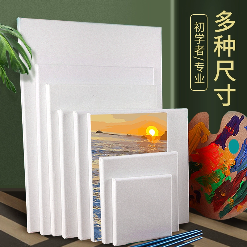 Иллюстрированная рамка для рисования маслом из хлопчатобумажного льняного холста внутренняя рамка масляной рама масляной живописи краска акриловая ткань для рисования жидкости