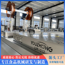 乳鸽辣肠辣片热成型全自动拉伸膜包装机 伺服控制真空热封覆膜机