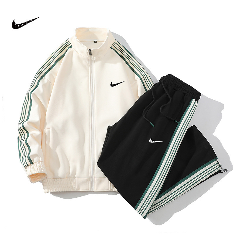 Men's Clothing 2025 Spring & Fall Sports Suits for Men and Women, New Trendy Brand Couple Running Casual Sportswear Suits