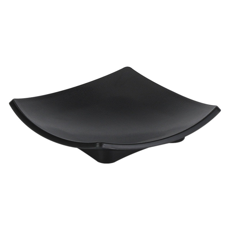 Hotel habitación de huéspedes plástico jabón plato cama y desayuno mesa de baño caja de jabón plato de jabón curvado