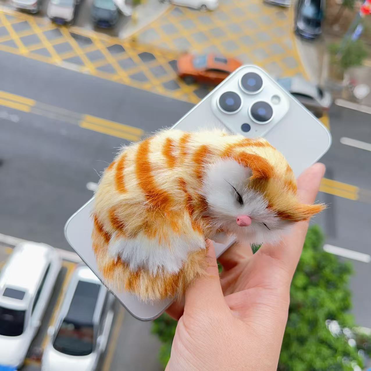 Cat Plastic Cute Airbag Bracket display picture 8