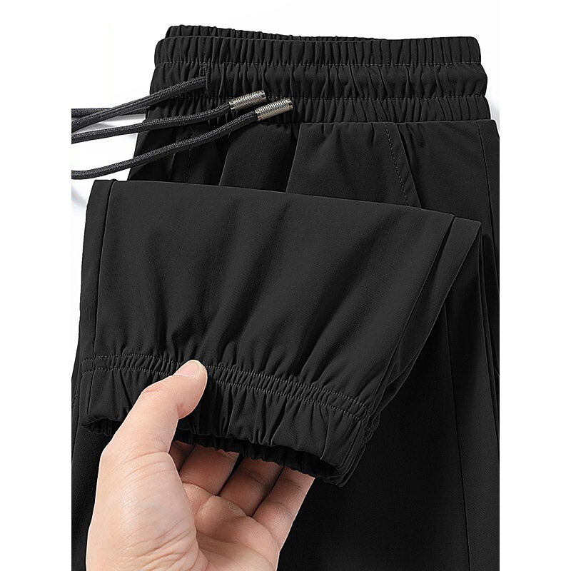 Clearance Sale: Men's Ice Silk Quick-Dry Pants, Summer Thin Wear-Resistant Straight Casual Long Pants Clearance Sale: Men's Ice Silk Quick-Dry Pants, Summer Thin Wear-Resistant Straight Casual Long Pants