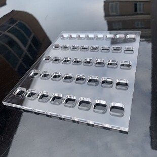 Highly Transparent Acrylic Plate, Plexiglass Plate Processing, Punching, Engraving, Polishing, Laser Cutting, Special-Shaped Bending