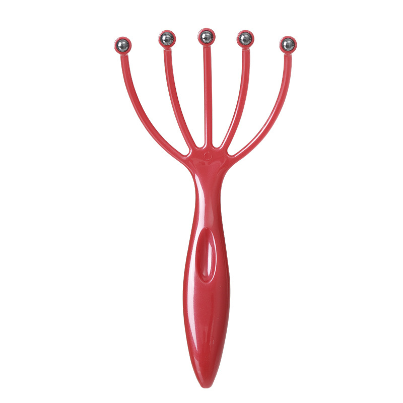 五爪ボール頭部マッサージ器日本頭皮減圧頭治療頭磁気マッサージ櫛解凍魂抽出器