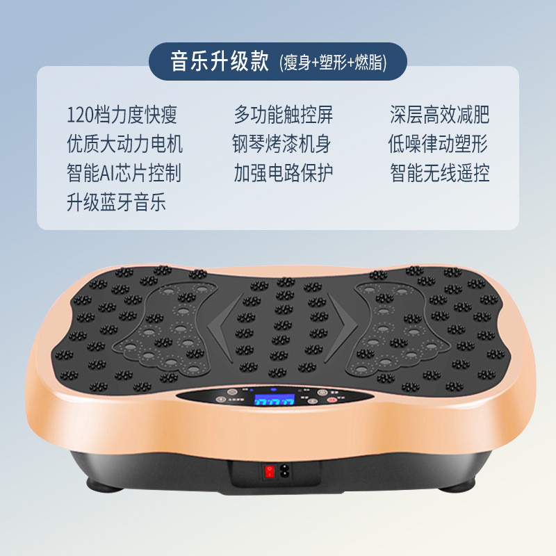 工場の貨物の震え機の怠け者の震えは家庭の全身の運動の脂肪燃焼機の振動を動かして体を振って脂肪を振って機のマッサージ器の贈り物を振ります。|undefined