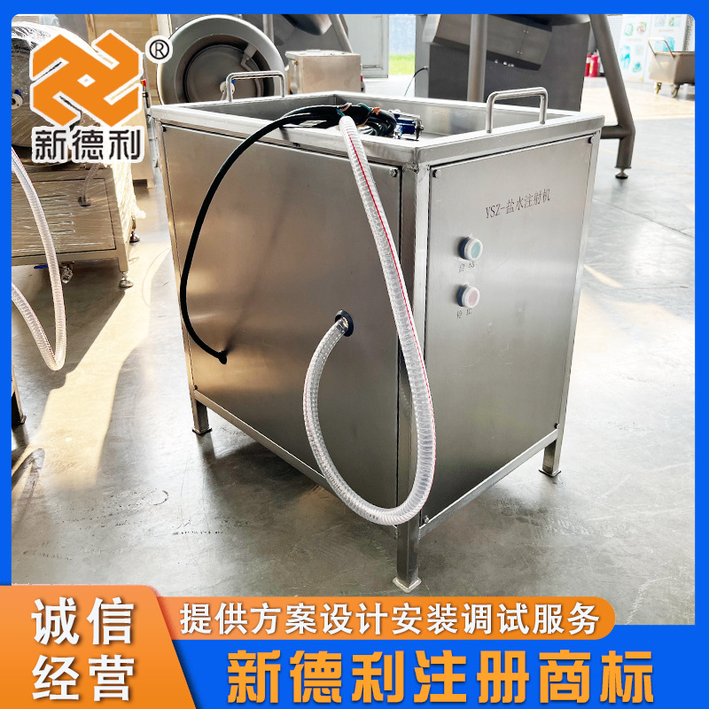 实验室手动鸡肉盐水注射机小型猪蹄注射机不锈钢猪肉立式注射机