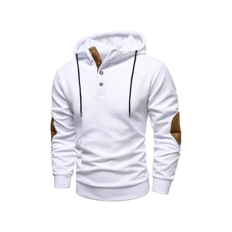 Men's New Simple and Trendyy Loose Hooded Casual Fashion Pullover Sweatshirt Long-Sleeved Sports Top Men's New Simple and Trendyy Loose Hooded Casual Fashion Pullover Sweatshirt Long-Sleeved Sports Top
