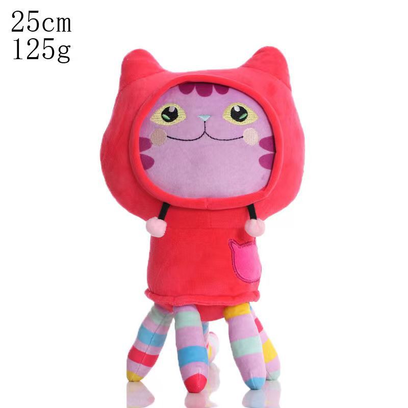 Gabby Dollhouse muñeca linda juguete de dibujos animados para niños y niñas