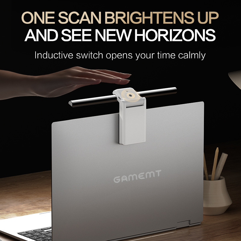 N1 lámpara de clip de protección ocular para portátil portátil luz de relleno de oficina luz de lectura de aprendizaje luz de computadora luz colgante de pantalla con banco de energía