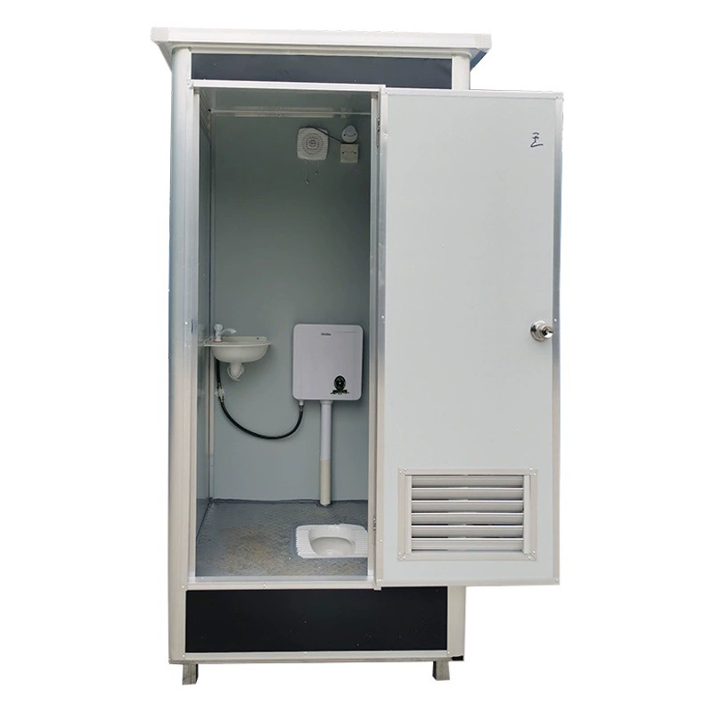 Простой мобильный туалет цветной стальной Туалет Мобильный Общественный Туалет на открытом воздухе Строительная площадка туалет душевая мобильный туалет производитель
