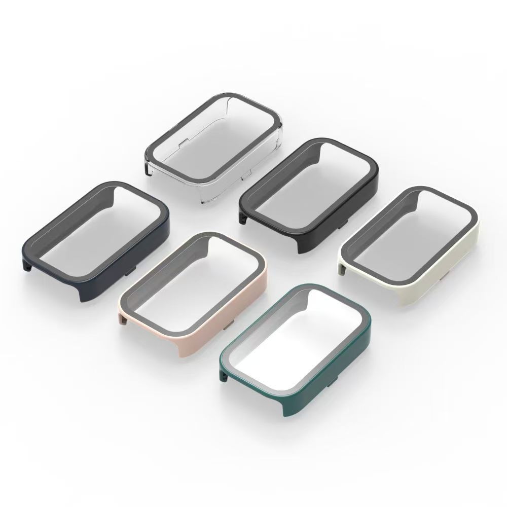 Aplicable para pulsera de arroz rojo 3 película endurecida película integrada protector de pantalla de reloj integrado PC cubierta completa