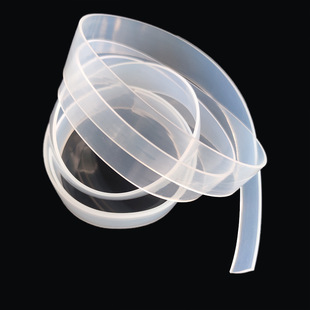 TPU transparent underwear flat strip shoulder strap PVC soft transparent adhesive strip HLPE extrusion adhesive strip sealing strip