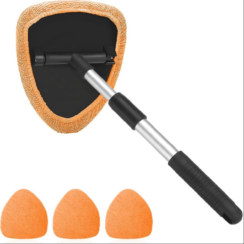 車のフロントガラスの清潔な拭き取り、ウインシールド、ワンダーTV電気商アルミ合金伸縮式洗車窓ブラシ