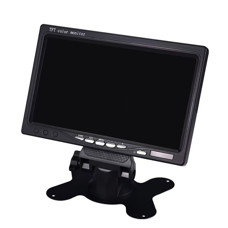 Truck Agricultural Vehicle Tricycle Reversing Image Rearview Camera Semi-Trailer 7inch Vehicle-Mounted Display 24V12V
