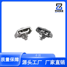 网格桥架连接卡扣金属卡扣机房网格线槽走线架配件桥架固定配件