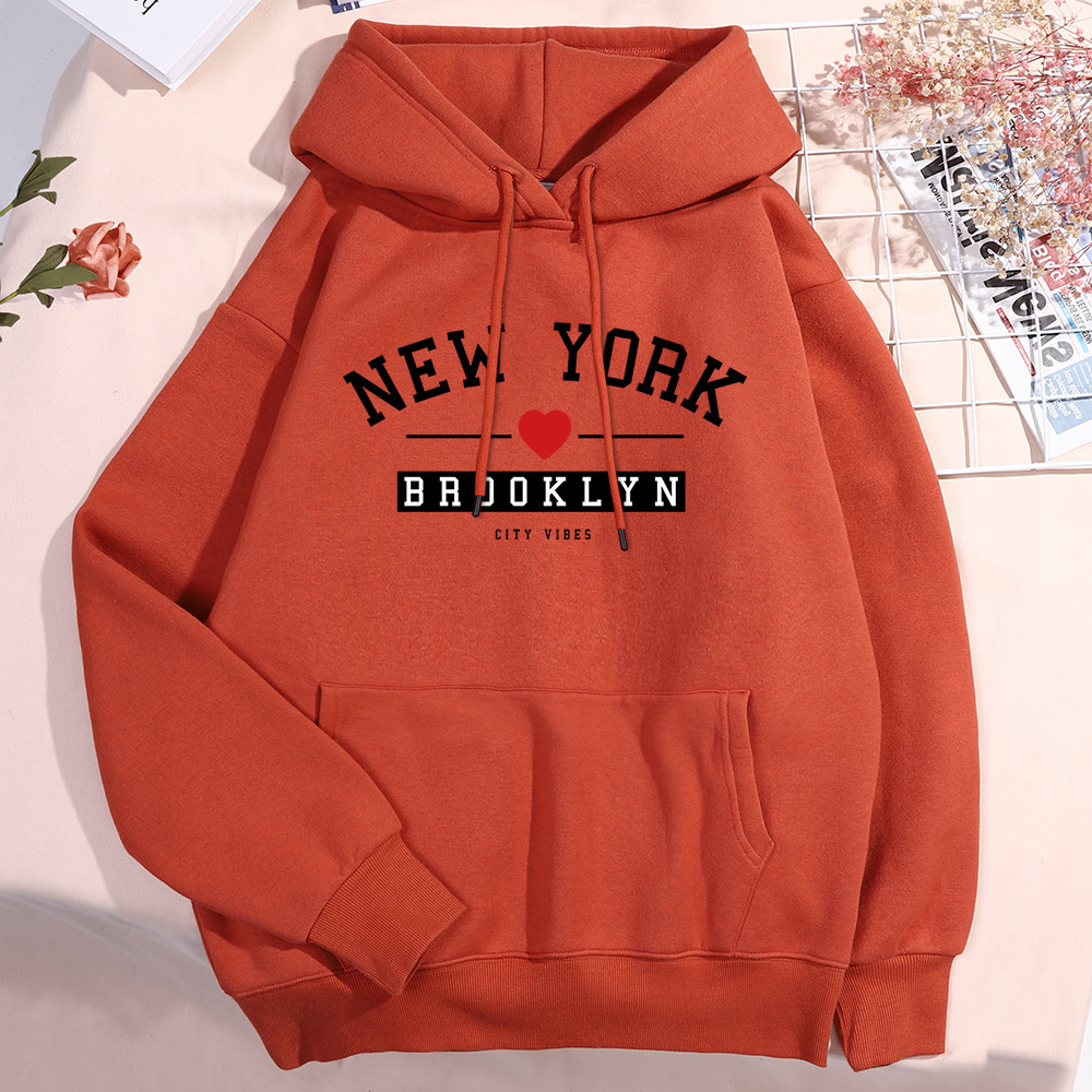 Nueva York Brooklyn City Vibes Letter Setwear Men Women New