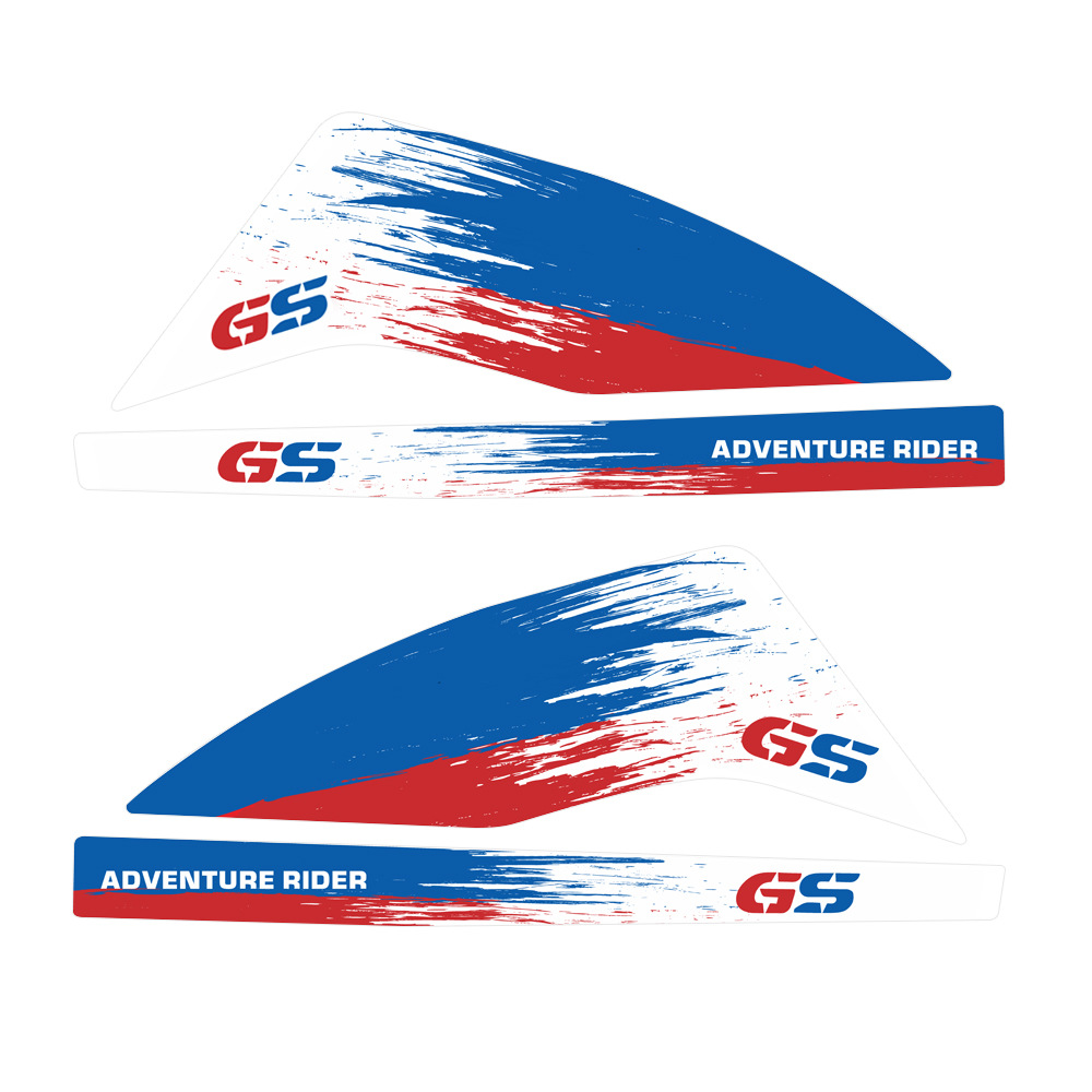 Adecuado para motocicletas BMW R1200GS 1250GS calcomanías de mano para embellecer la decoración del cuerpo pegatinas creativas