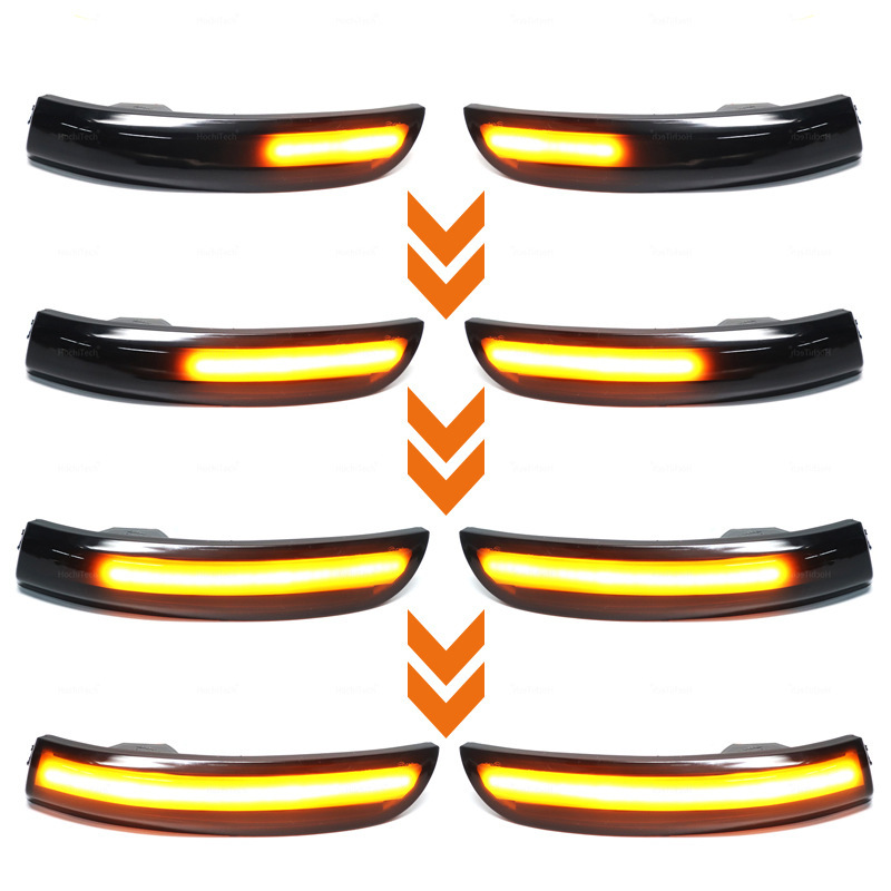 Suitable for Ford Escape Modified Dynamic Running Light Turn Signal Led Reversing Rearview Mirror Flashing Signal Light