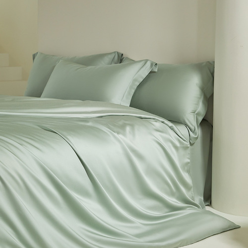 Class A Lyocell 100 count Austrian imported LF Lenzing Tencel embroidered four-piece quilt cover sheet bed sheet bedding