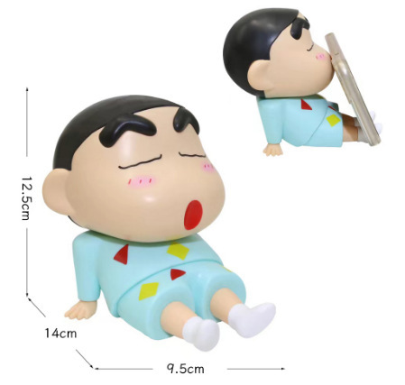 Pijamas clásicos, muñecos pequeños nuevos, soportes para teléfonos móviles perezosos de anime, adornos de escritorio, modelos de figuras de moda